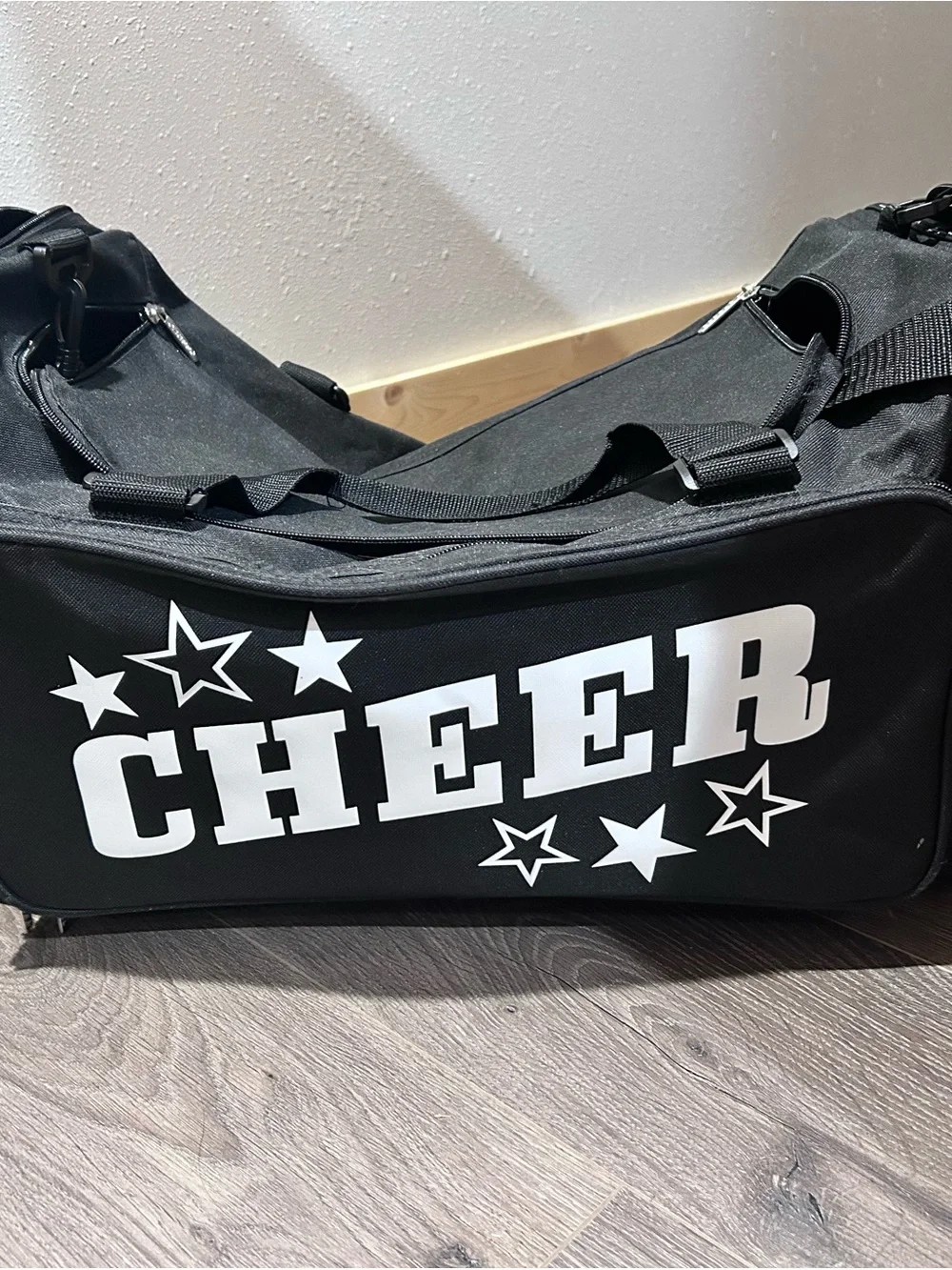 Cheer Team Duffel Bag - Black